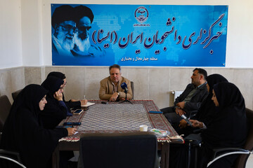 نشست مهدی باصولی معاون آموزشی جهاد دانشگاهی کشور با خبرنگاران
