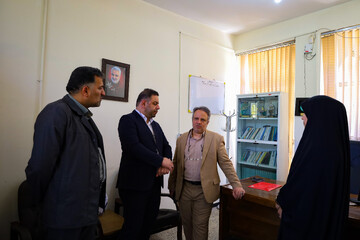 حضور مهدی باصولی معاون آموزشی جهاد دانشگاهی کشور در معاونت فرهنگی جهاد دانشگاهی استان 