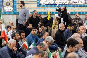 مراسم بزرگداشت شهدای اقتدار ایران