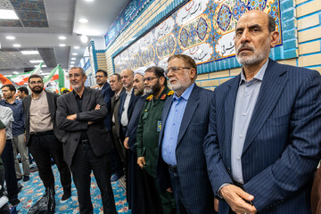 مراسم بزرگداشت شهدای اقتدار ایران