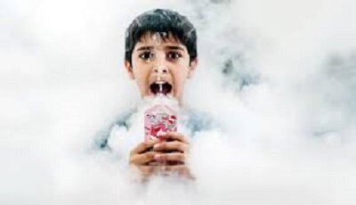 خوراکی‌های دودزا، سرگرمی پرخطر برای کودکان و نوجوانان