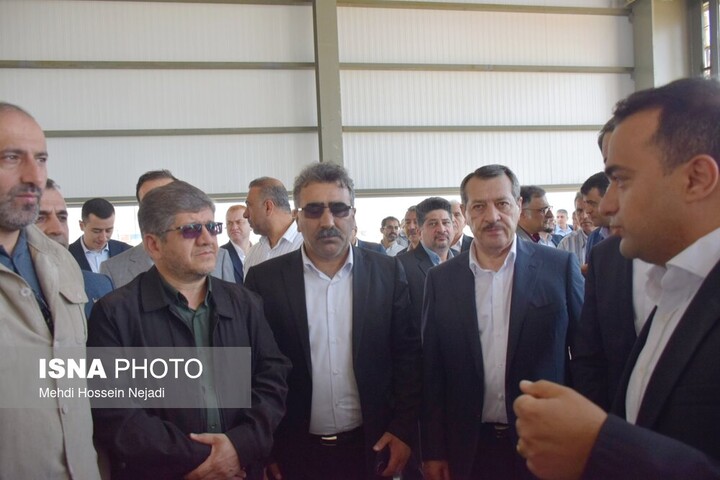 بازدید مدیران راهآهن ایران و آذربایجان از بارانداز ریلی آستارا