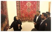 رونمایی از نقش اختصاصی فرش دستباف جهرم در نمایشگاه «جهرمیه»