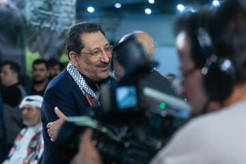 سید محمد اتابک، وزبر صمت در مراسم گرامیداشت اولین سالگرد شهادت سپهبد پاسدار شهید حسین سلامی