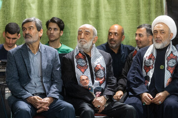 حسین شریعتمداری در مراسم گرامیداشت اولین سالگرد شهادت سپهبد پاسدار شهید حسین سلامی