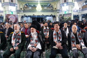 مراسم گرامیداشت اولین سالگرد شهادت سپهبد پاسدار شهید حسین سلامی