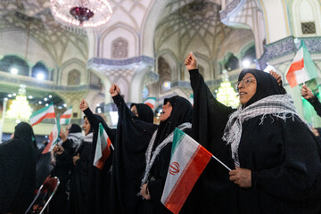 مراسم گرامیداشت اولین سالگرد شهادت سپهبد پاسدار شهید حسین سلامی