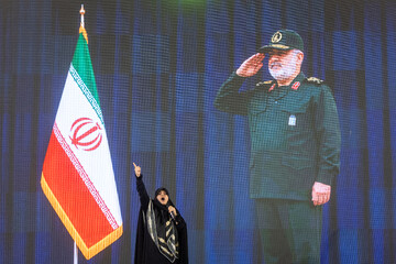 مراسم گرامیداشت اولین سالگرد شهادت سپهبد پاسدار شهید حسین سلامی