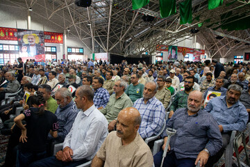 مراسم بزرگداشت سالگرد شهادت سردار شهید دکتر حسین سلامی و شهدای جنگ 12 روزه - اصفهان