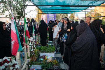 مراسم بزرگداشت سالگرد شهادت سردار شهید دکتر حسین سلامی و شهدای جنگ 12 روزه - اصفهان