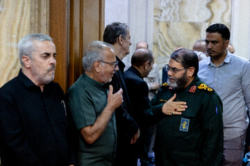 مراسم سالگرد شهید سپهبد محمد باقری