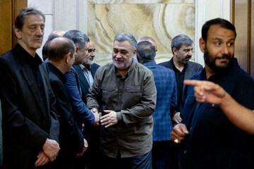 سردار حسین اشتری در مراسم سالگرد شهید سپهبد محمد باقری