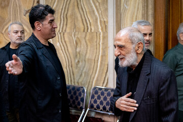 حسین شریعتمداری در مراسم سالگرد شهید سپهبد محمد باقری