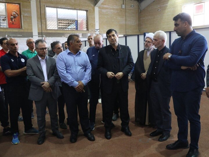 دنیامالی در بازدید از اردوی دوومیدانی: باید نقره را یک و برنز را دو شکست بدانیم