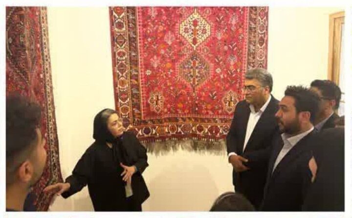 رونمایی از نقش اختصاصی فرش دستباف جهرم در نمایشگاه «جهرمیه»
