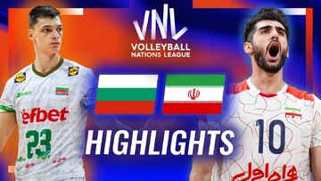 خلاصه بازی والیبال ایران و بلغارستان