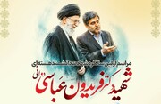 برگزاری مراسم نخستین سالگرد شهادت فریدون عباسی دوانی در کازرون