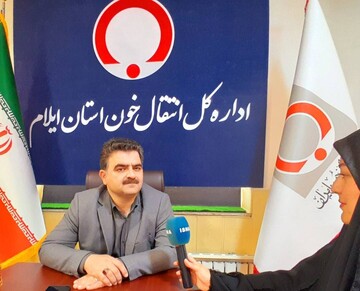 در ایام جنگ رمضان چالشی در تأمین خون به‌وجود نیامد/رشد ۱۶ درصدی اهداکنندگان خون در ایلام
