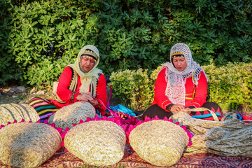 همایش حصیربافی در روستای فشتکه-گیلان