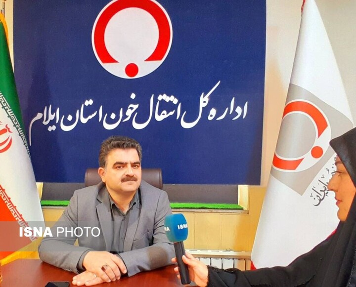 در ایام جنگ رمضان چالشی در تأمین خون به‌وجود نیامد/رشد ۱۶ درصدی اهداکنندگان خون در ایلام