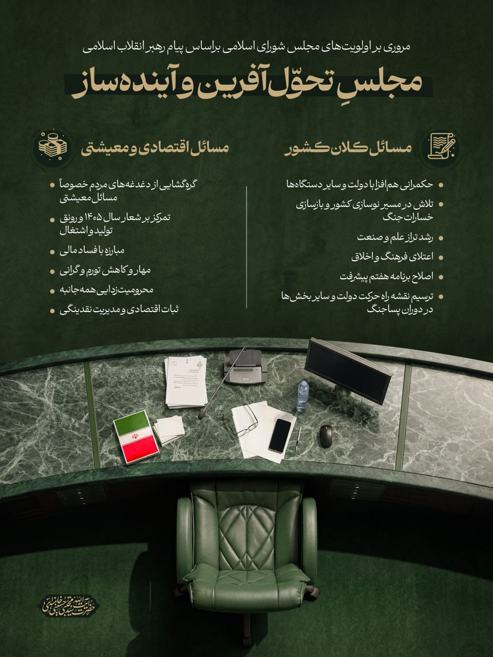 به‌روزرسانی قوانین؛ از الزامات تحقق اولویت‌های ترسیم شده رهبر انقلاب برای مجلس