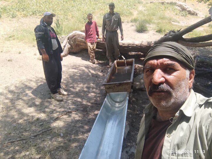 «پویش چشمهها»؛ روایتی از مسئولیتپذیری محیطبانان همدان در صیانت از حیاتوحش