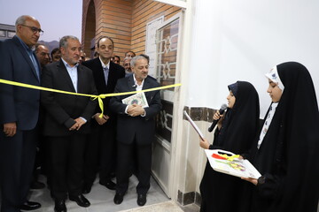 حضور وزیر آموزش و پرورش در آیین افتتاح دومی مدرسه مرحوم پروفسور داریوش گنجی در بیرجند