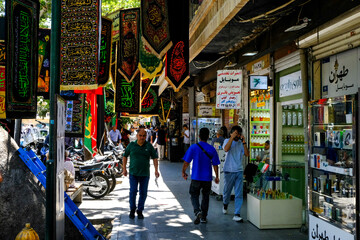 بازار سیاهه‌فروشان تهران