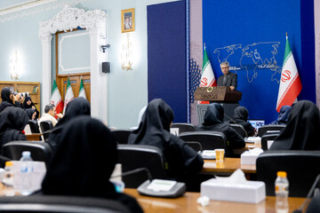 نشست خبری اسماعیل بقایی، سخنگوی وزارت خارجه