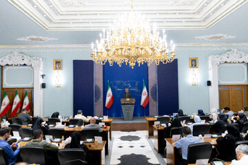 نشست خبری اسماعیل بقایی، سخنگوی وزارت خارجه