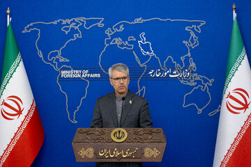 نشست خبری اسماعیل بقایی، سخنگوی وزارت خارجه