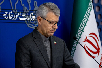 نشست خبری اسماعیل بقایی، سخنگوی وزارت خارجه