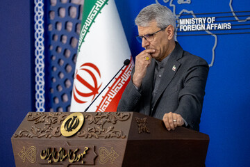 نشست خبری اسماعیل بقایی، سخنگوی وزارت خارجه
