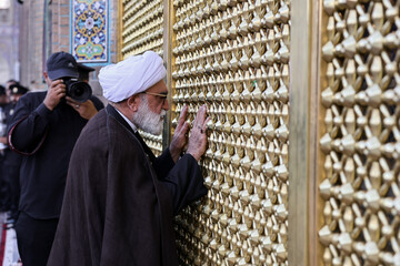 آیت‌الله احمد مروی، تولیت آستان قدس رضوی در آیین سنتی اذن عزای امام حسین (ع) در حرم مطهر رضوی