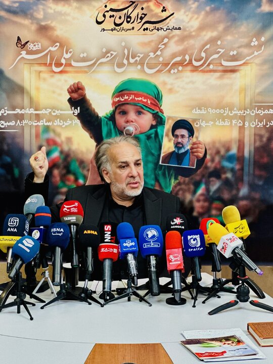 ۹۰۰۰ نقطه ایران و ۴۵ کشور  میزبان شیرخوارگان حسینی