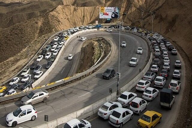 تصویری از خطر زلزله در جادههای مهم مازندران