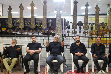 مراسم سنتی طشت گذاری آذری های مقیم کیش