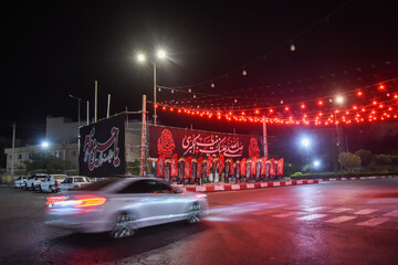 مراسم عزاداری شب اول محرم - سمنان