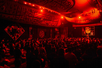 مراسم عزاداری شب اول محرم - سمنان