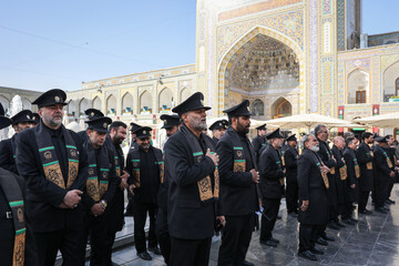 آیین سنتی «صلا» در حرم مطهر رضوی