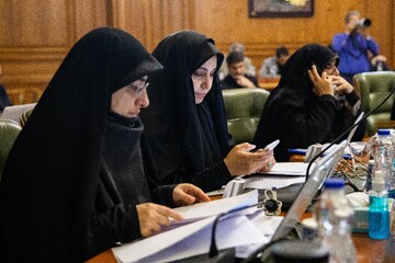 جلسه علنی شورای شهر تهران