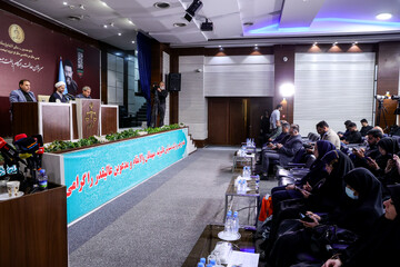 نشست خبری معاون اول قوه قضاییه