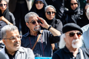 مراسم بدرقه پیکر بهروز رضوی