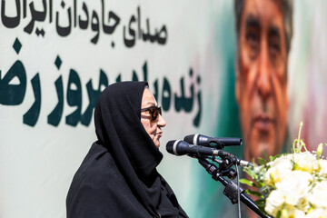 مراسم بدرقه پیکر بهروز رضوی