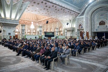 تجدید میثاق وزیر و کارکنان جهاد کشاورزی با آرمان‌های امام خمینی (ره)
