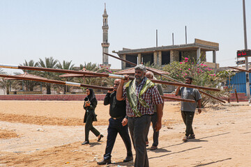 آیین سنتی «علم‌شویی» بندرعباس