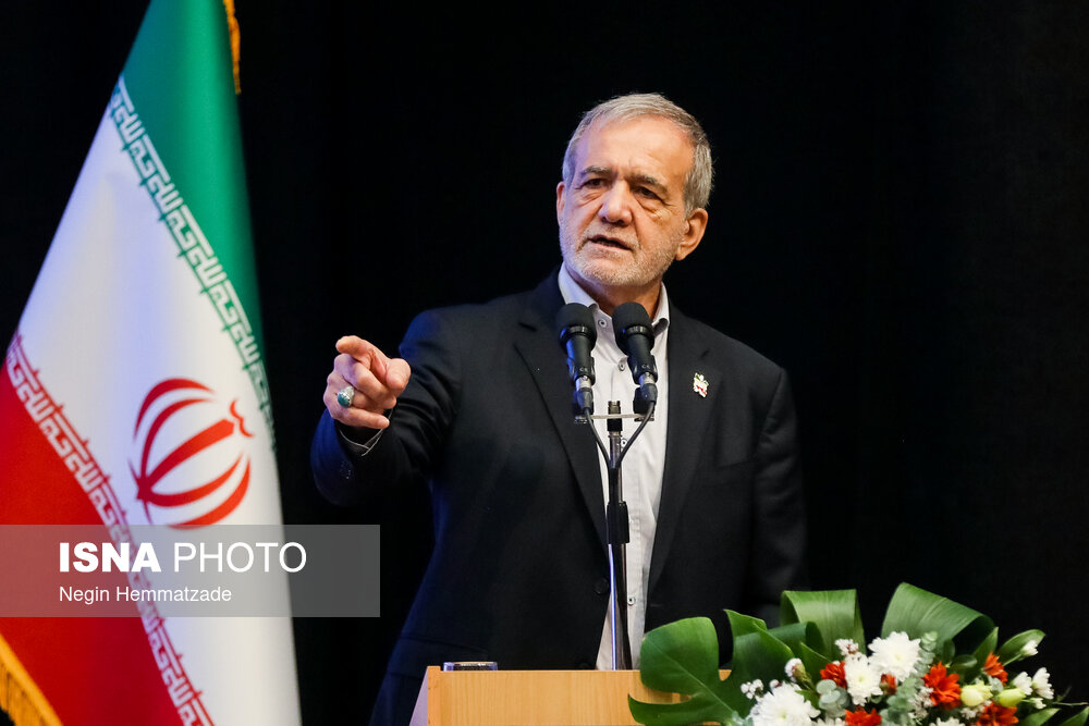 پزشکیان: توسعه صنایع آب‌بر در مناطق دچار تنش آبی ممنوع است