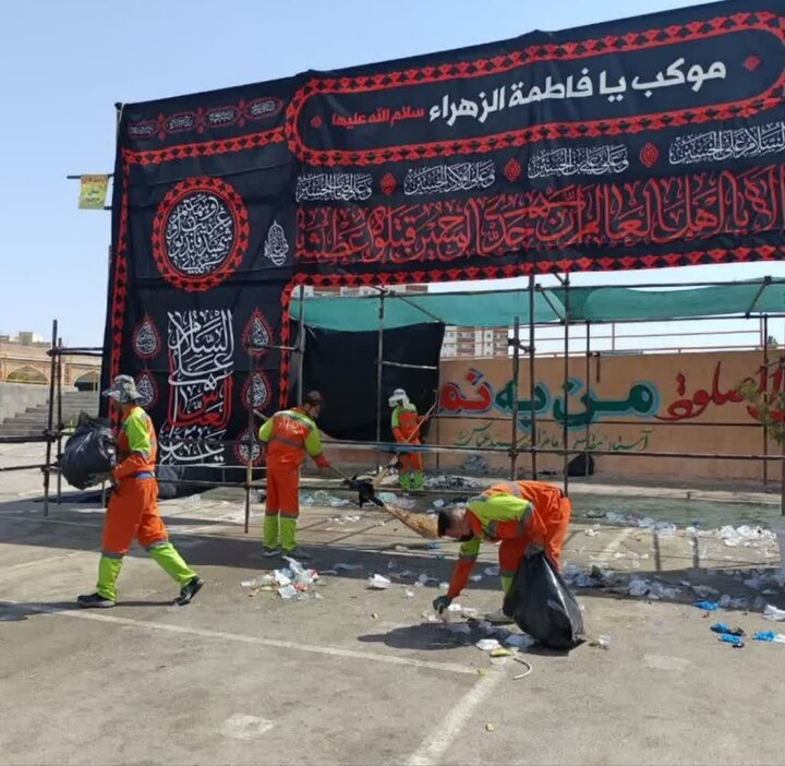 تأکید سازمان پسماند شهرداری بجنورد بر کاهش مصرف ظروف یکبارمصرف در محرم