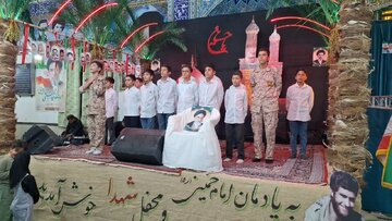 یادواره ۱۲۱ شهید نوق و بهرمان رفسنجان برگزار شد