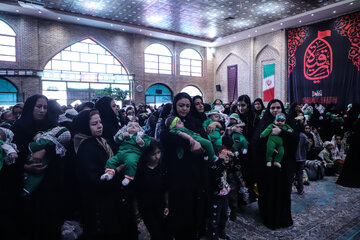 مراسم شیرخوارگان حسینی - تبریز